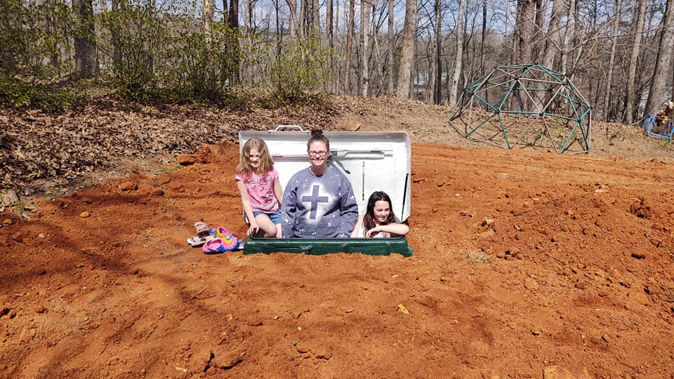 Stay safe underground with a storm shelter