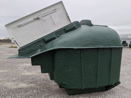 8-10 person underground storm shelter